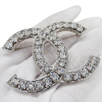 CHANEL シャネル ココマーク ブローチ メタル シルバー レディース メンズ 【中古】
