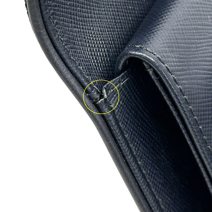 LOUIS VUITTON ルイ・ヴィトン ポルトトレゾール・インターナショナル 長財布 モノグラム ミニ TSTブルー M92442 キャンバス レディース メンズ 【中古】