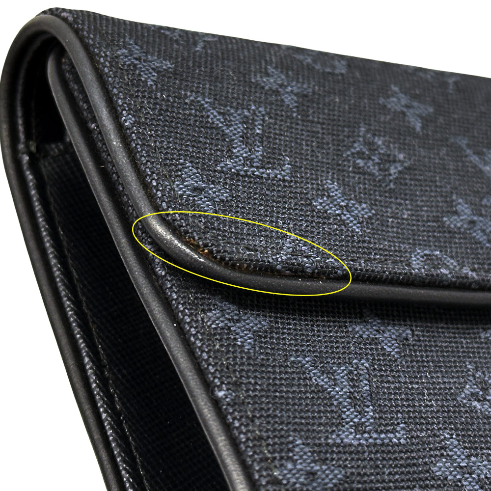 LOUIS VUITTON ルイ・ヴィトン ポルトトレゾール・インターナショナル 長財布 モノグラム ミニ TSTブルー M92442 キャンバス レディース メンズ 【中古】