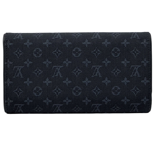 LOUIS VUITTON ルイ・ヴィトン ポルトトレゾール・インターナショナル 長財布 モノグラム ミニ TSTブルー M92442 キャンバス レディース メンズ 【中古】