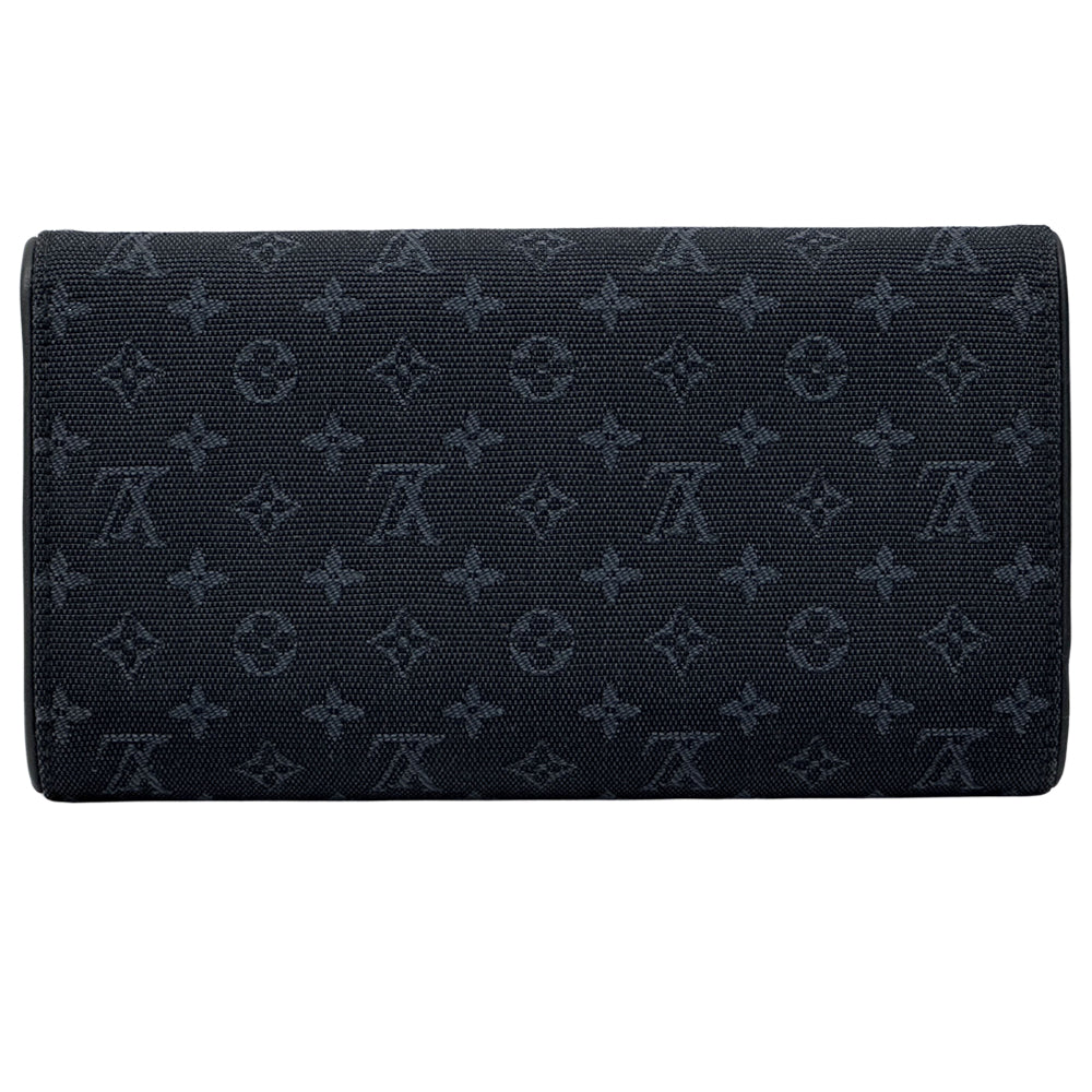 LOUIS VUITTON ルイ・ヴィトン ポルトトレゾール・インターナショナル 長財布 モノグラム ミニ TSTブルー M92442 キャンバス レディース メンズ 【中古】