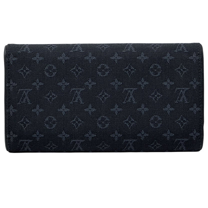 LOUIS VUITTON ルイ・ヴィトン ポルトトレゾール・インターナショナル 長財布 モノグラム ミニ TSTブルー M92442 キャンバス レディース メンズ 【中古】