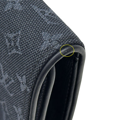LOUIS VUITTON ルイ・ヴィトン ポルトトレゾール・インターナショナル 長財布 モノグラム ミニ TSTブルー M92442 キャンバス レディース メンズ 【中古】