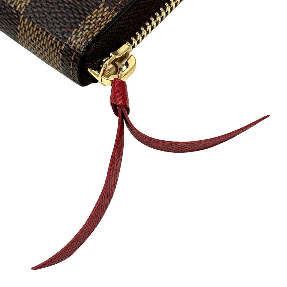 LOUIS VUITTON ルイ・ヴィトン ポルトフォイユ クレマンス 長財布 ダミエ スリーズ N60534 ダミエキャンバス レディース 【中古】