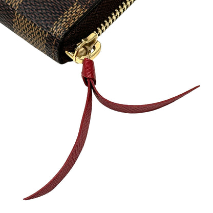 LOUIS VUITTON ルイ・ヴィトン ポルトフォイユ クレマンス 長財布 ダミエ スリーズ N60534 ダミエキャンバス レディース 【中古】