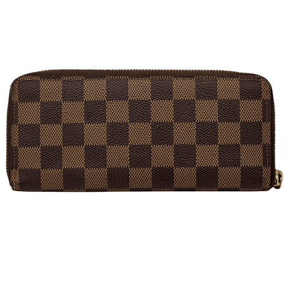 LOUIS VUITTON ルイ・ヴィトン ポルトフォイユ クレマンス 長財布 ダミエ スリーズ N60534 ダミエキャンバス レディース 【中古】