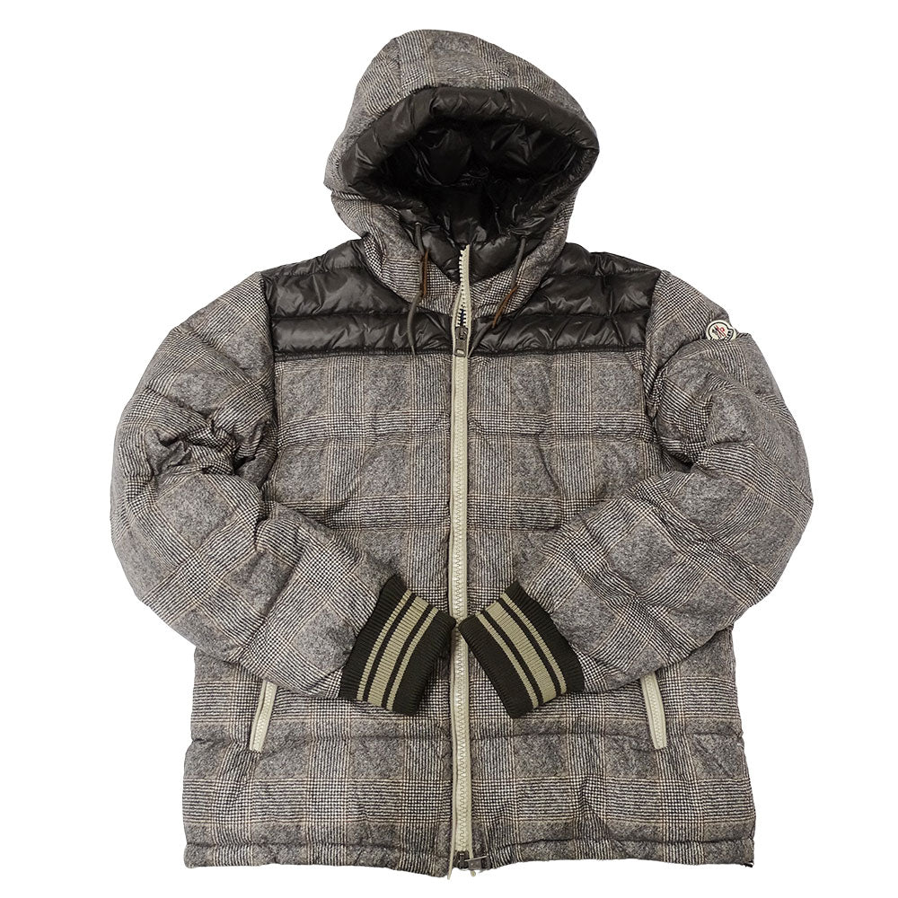 MONCLER モンクレール EUSBE GIUBBOTTO ダウンジャケット グレー メンズ 【中古】