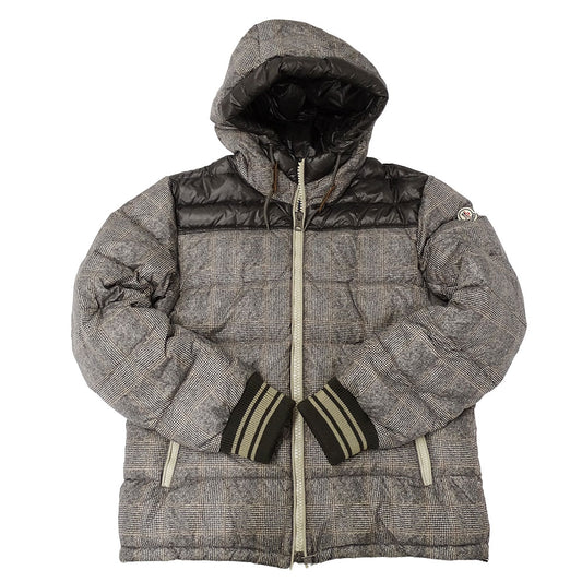 MONCLER モンクレール EUSBE GIUBBOTTO ダウンジャケット グレー メンズ 【中古】