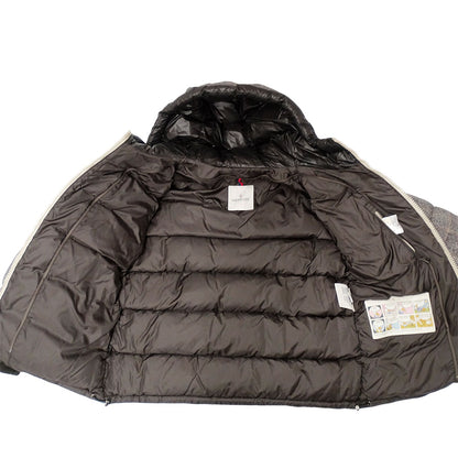 MONCLER モンクレール EUSBE GIUBBOTTO ダウンジャケット グレー メンズ 【中古】