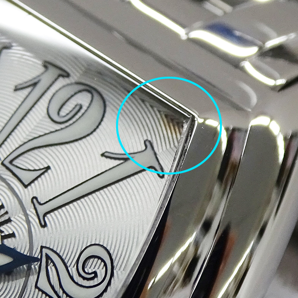 FRANCK MULLER フランクミュラー コンキスタドール 8005LQZ レディース 腕時計 クオーツ QZ ステンレス SS 磨き済み 【中古】