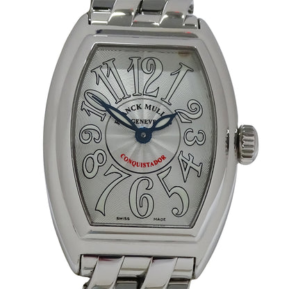 FRANCK MULLER フランクミュラー コンキスタドール 8005LQZ レディース 腕時計 クオーツ QZ ステンレス SS 磨き済み 【中古】