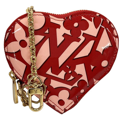 LOUIS VUITTON ルイ・ヴィトン ポルトモネクール ポーチ モノグラム スウィート ポムダムール M90133 エナメル レディース 【中古】