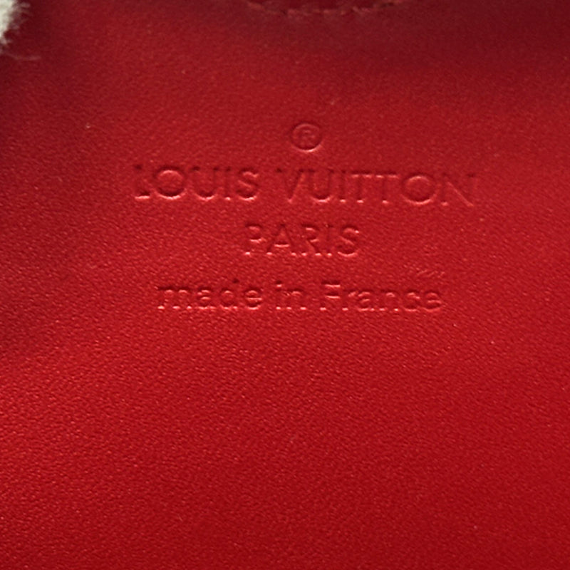 LOUIS VUITTON ルイ・ヴィトン ポルトモネクール ポーチ モノグラム スウィート ポムダムール M90133 エナメル レディース 【中古】
