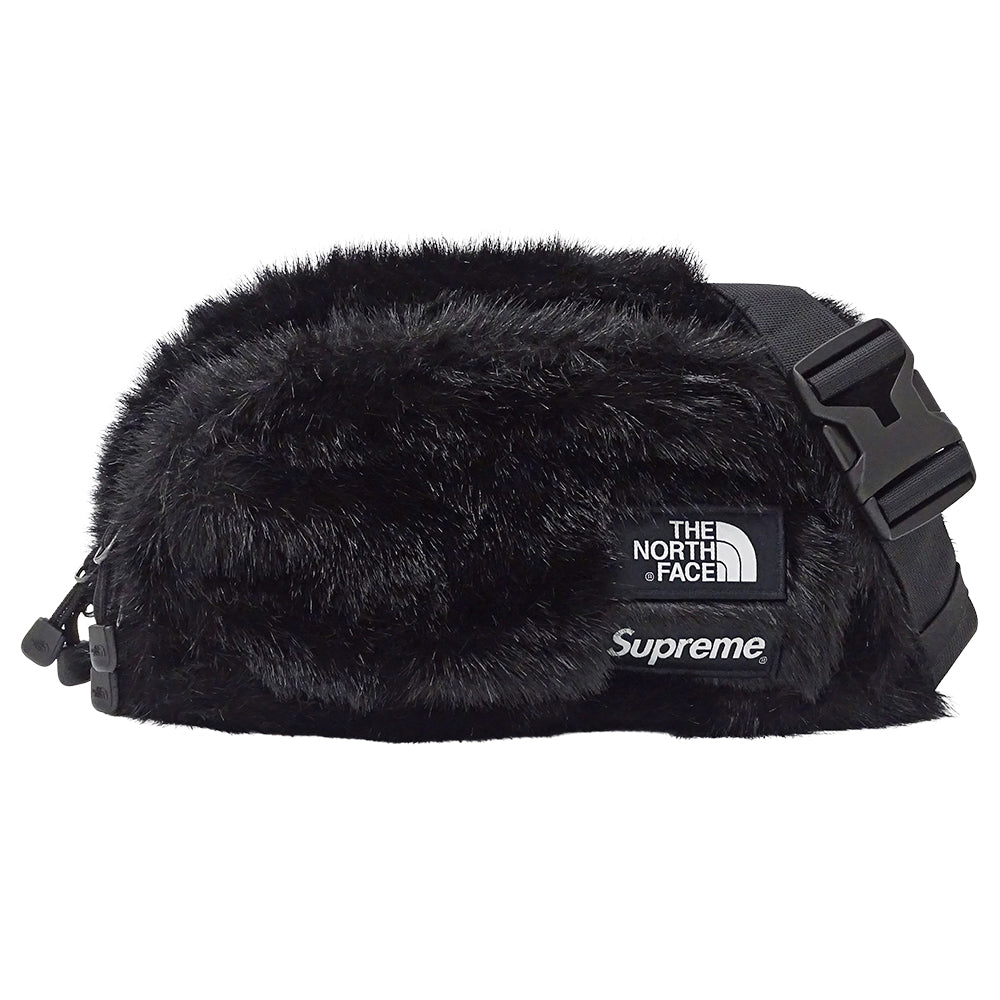 Supreme シュプリーム Faux Fur Waist Bag ボディ・ウエストバッグ ブラック NF0A5G87 フェイクファー レディース メンズ 【中古】