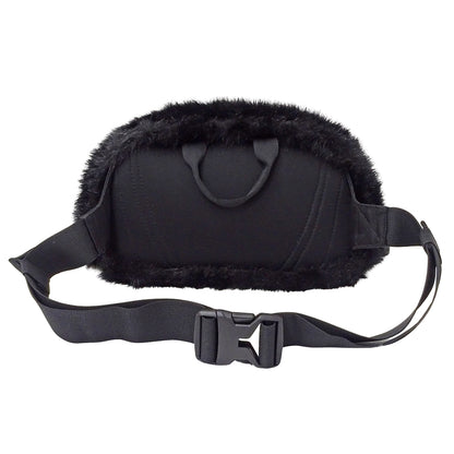 Supreme シュプリーム Faux Fur Waist Bag ボディ・ウエストバッグ ブラック NF0A5G87 フェイクファー レディース メンズ 【中古】