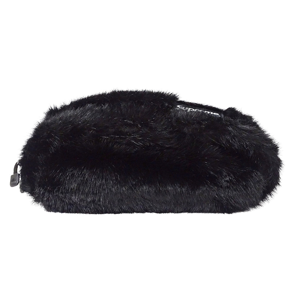 Supreme シュプリーム Faux Fur Waist Bag ボディ・ウエストバッグ ブラック NF0A5G87 フェイクファー レディース メンズ 【中古】