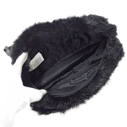 Supreme シュプリーム Faux Fur Waist Bag ボディ・ウエストバッグ ブラック NF0A5G87 フェイクファー レディース メンズ 【中古】