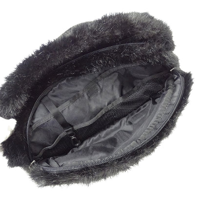 Supreme シュプリーム Faux Fur Waist Bag ボディ・ウエストバッグ ブラック NF0A5G87 フェイクファー レディース メンズ 【中古】