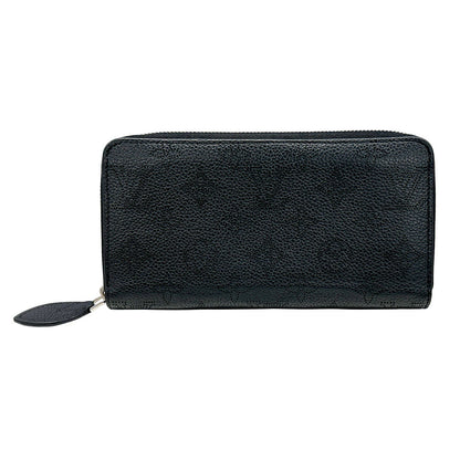 LOUIS VUITTON ルイ・ヴィトン ジッピーウォレット 長財布 マヒナ ノワール M61867 モノグラムマヒナ レディース 【中古】