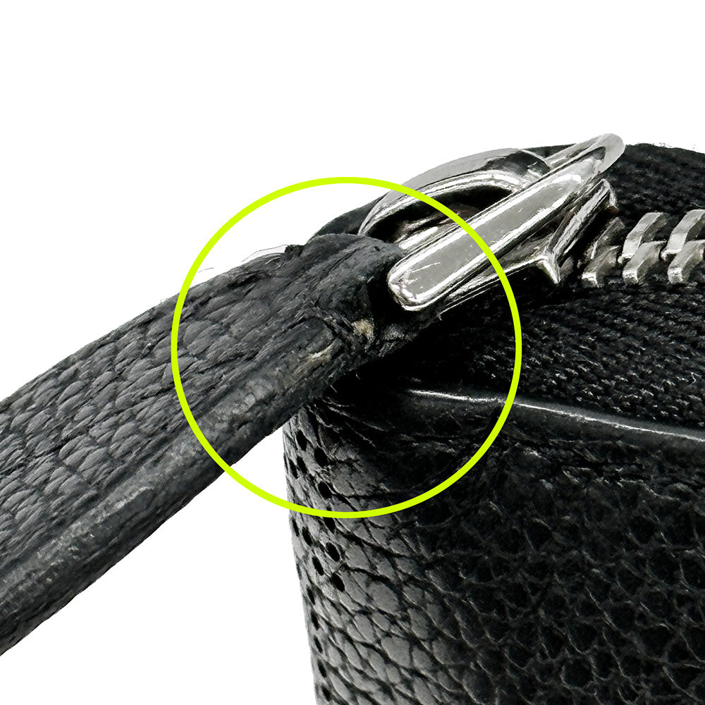LOUIS VUITTON ルイ・ヴィトン ジッピーウォレット 長財布 マヒナ ノワール M61867 モノグラムマヒナ レディース 【中古】
