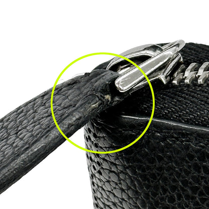 LOUIS VUITTON ルイ・ヴィトン ジッピーウォレット 長財布 マヒナ ノワール M61867 モノグラムマヒナ レディース 【中古】