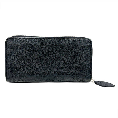 LOUIS VUITTON ルイ・ヴィトン ジッピーウォレット 長財布 マヒナ ノワール M61867 モノグラムマヒナ レディース 【中古】