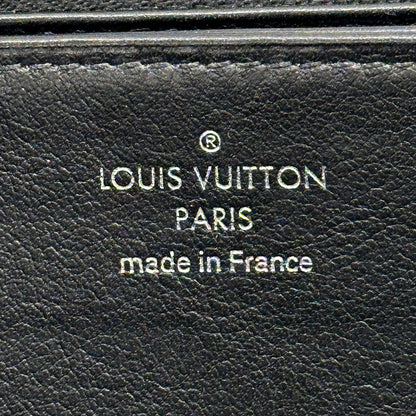 LOUIS VUITTON ルイ・ヴィトン ジッピーウォレット 長財布 マヒナ ノワール M61867 モノグラムマヒナ レディース 【中古】