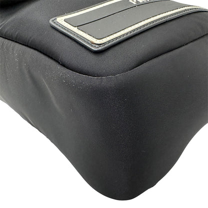 PRADA プラダ リュック ブラック カーキ ナイロン レディース メンズ 【中古】