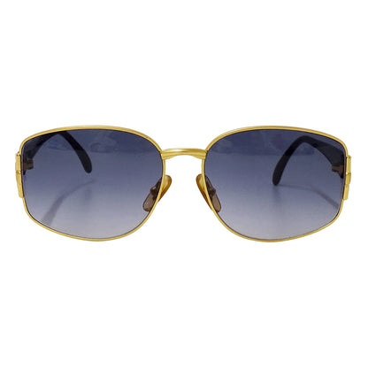 GUCCI グッチ サングラス ブルー ブラック GG2266 N S レディース メンズ 【中古】