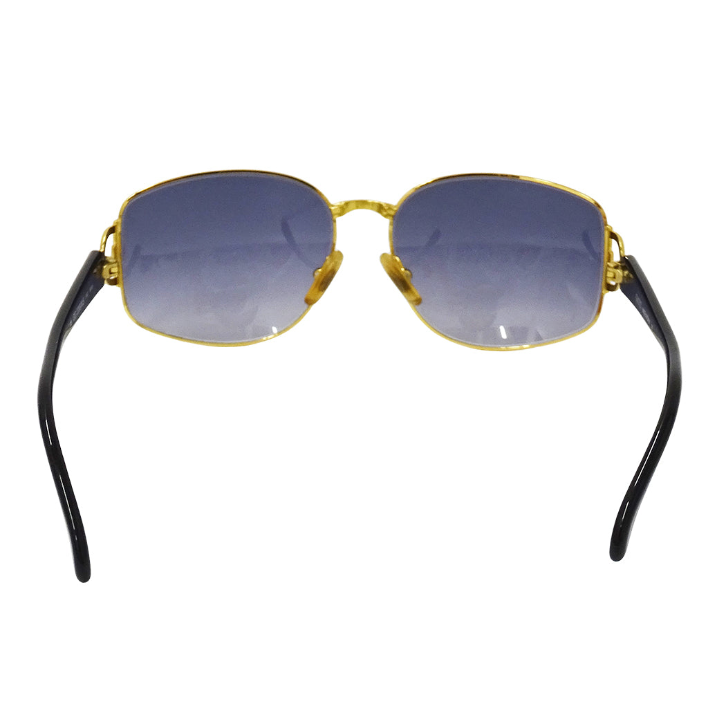 GUCCI グッチ サングラス ブルー ブラック GG2266 N S レディース メンズ 【中古】