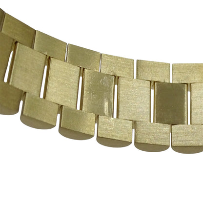 ROLEX ロレックス オイスターパーペチュアル デイト 15238 L番 メンズ 腕時計 自動巻き AT 750YG 18K 金無垢 ゴールド ホワイト OH・ 磨き済み 【中古】
