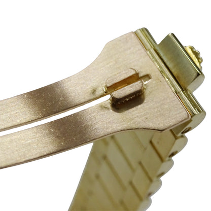 ROLEX ロレックス オイスターパーペチュアル デイト 15238 L番 メンズ 腕時計 自動巻き AT 750YG 18K 金無垢 ゴールド ホワイト OH・ 磨き済み 【中古】