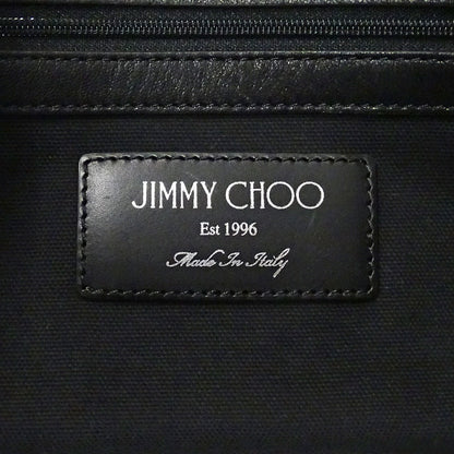 JIMMY CHOO ジミーチュウ ピムリコ トート トートバッグ ブラック レザー レディース 【中古】