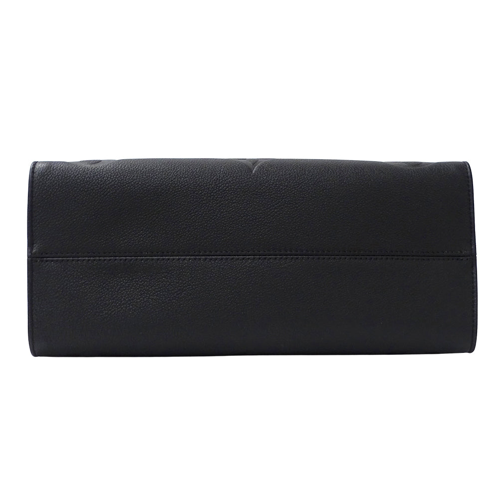 LOUIS VUITTON ルイ・ヴィトン オンザゴー MM ワイルドアットハート トートバッグ モノグラム アンプラント ノワール M58522 モノグラムアンプラント レディース 【中古】