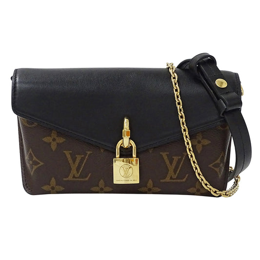 LOUIS VUITTON ルイ・ヴィトン パドロック オンストラップ ショルダーバッグ モノグラム モノグラム M80559 モノグラムキャンバス レディース 【中古】