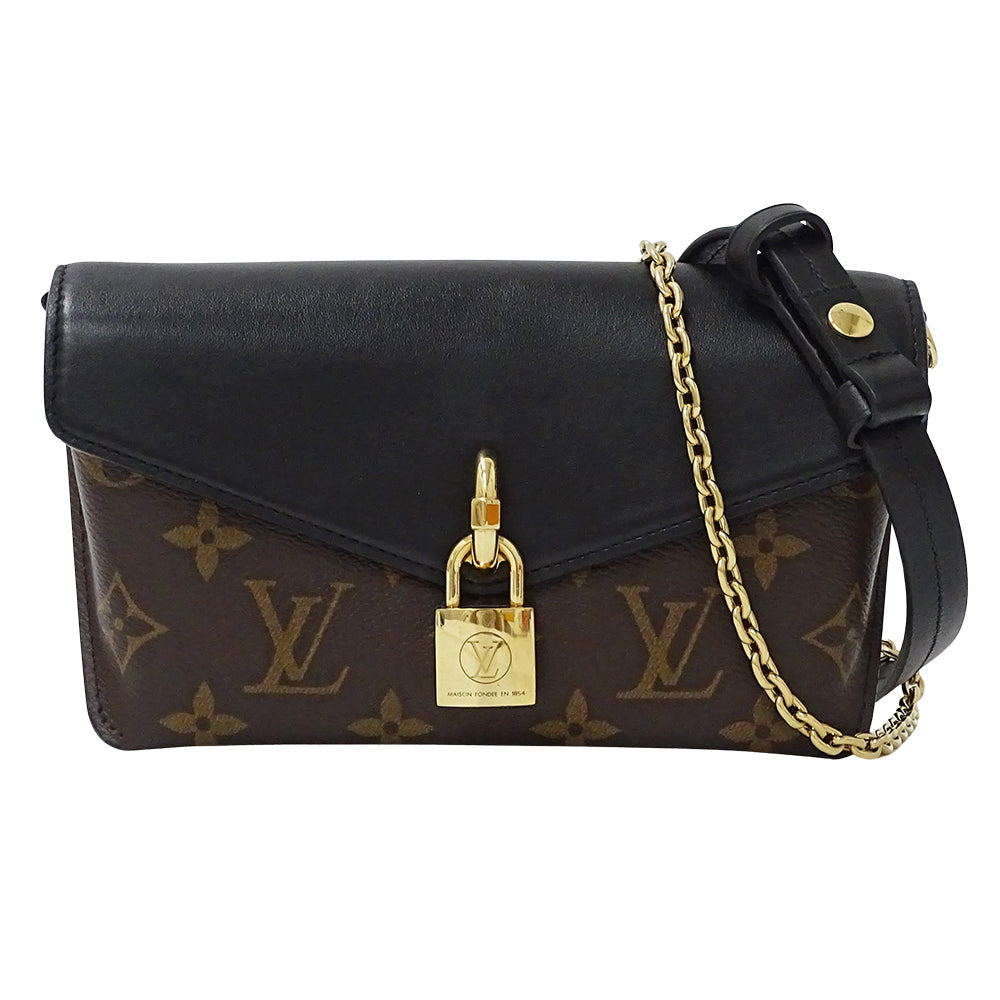 LOUIS VUITTON ルイ・ヴィトン パドロック オンストラップ ショルダーバッグ モノグラム モノグラム M80559 モノグラムキャンバス レディース 【中古】