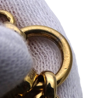 LOUIS VUITTON ルイ・ヴィトン ビジューサック・アラベスク チャーム レザー ブラウン レディース メンズ M66778 【中古】