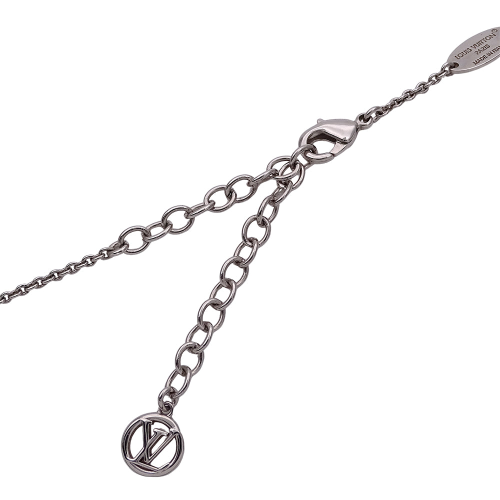 LOUIS VUITTON ルイ・ヴィトン ネックレス・GO-14 ネックレス GP シルバー レディース M01872 【中古】
