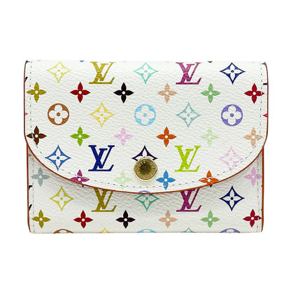 LOUIS VUITTON ルイ・ヴィトン LV×TM ポルトモネ･ロザリ コインケース モノグラムマルチ ホワイト マルチカラー M13399 モノグラムマルチカラー レディース 【中古】