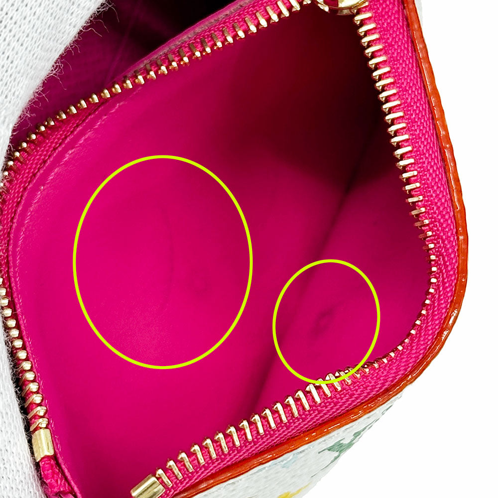 LOUIS VUITTON ルイ・ヴィトン LV×TM ポルトモネ･ロザリ コインケース モノグラムマルチ ホワイト マルチカラー M13399 モノグラムマルチカラー レディース 【中古】