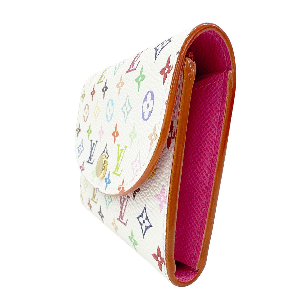 LOUIS VUITTON ルイ・ヴィトン LV×TM ポルトモネ･ロザリ コインケース モノグラムマルチ ホワイト マルチカラー M13399 モノグラムマルチカラー レディース 【中古】