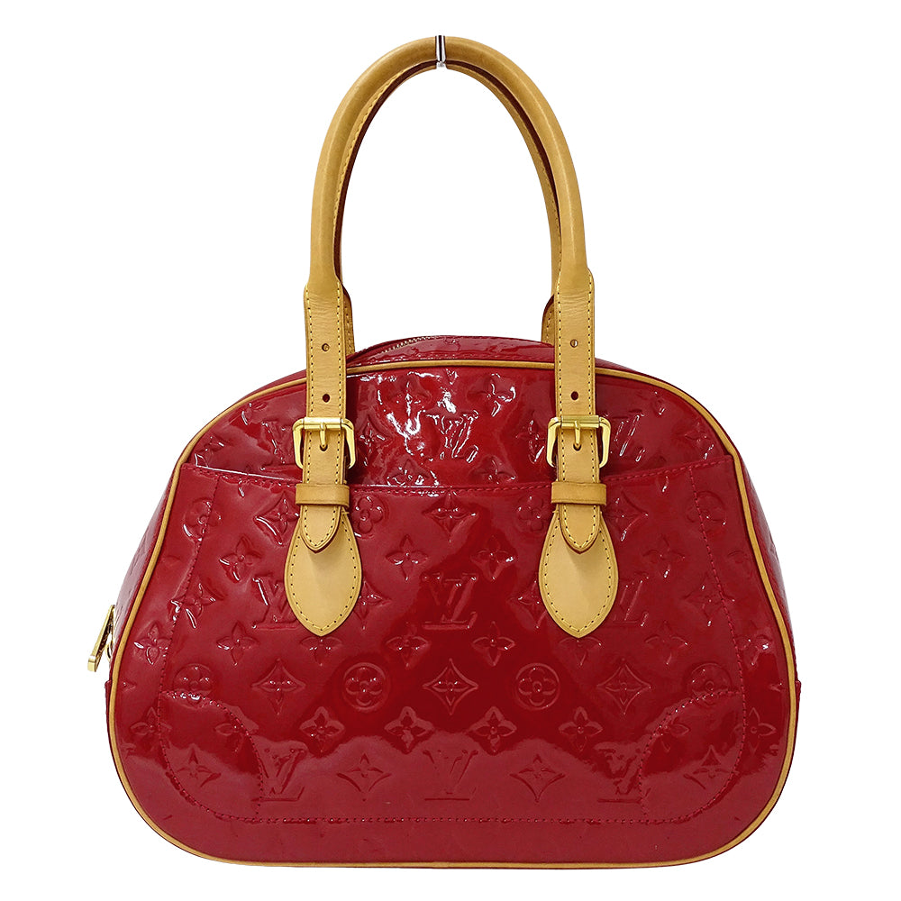 LOUIS VUITTON ルイ・ヴィトン サミット ドライブ トートバッグ モノグラム ヴェルニ ポムダムール M93513 モノグラムヴェルニ レディース 【中古】