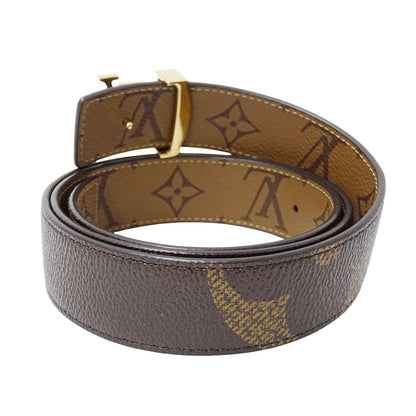 LOUIS VUITTON ルイ・ヴィトン ベルト･LV アイコニック 30MM リバーシブル ベルト モノグラムリバース ブラウン M0149Ｗ モノグラムキャンバス レディース 【中古】