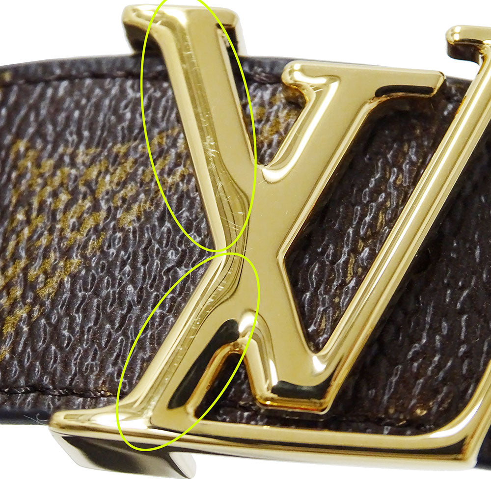LOUIS VUITTON ルイ・ヴィトン ベルト･LV アイコニック 30MM リバーシブル ベルト モノグラムリバース ブラウン M0149Ｗ モノグラムキャンバス レディース 【中古】