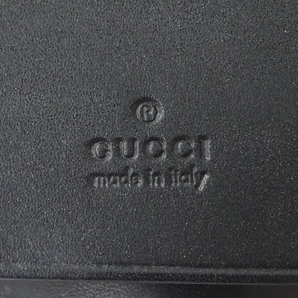 GUCCI グッチ キーケース ブラック 04565 GGキャンバス メンズ 【中古】