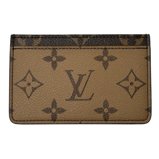 LOUIS VUITTON ルイ・ヴィトン ポルトカルト サーンプル カードケース モノグラム リバース モノグラムリバース M69161 レディース 【中古】
