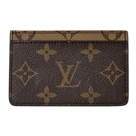 LOUIS VUITTON ルイ・ヴィトン ポルトカルト サーンプル カードケース モノグラム リバース モノグラムリバース M69161 レディース 【中古】
