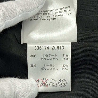 GUCCI グッチ ロングコート その他アウター インターロッキング ブラック 336174 アセテート レディース 【中古】