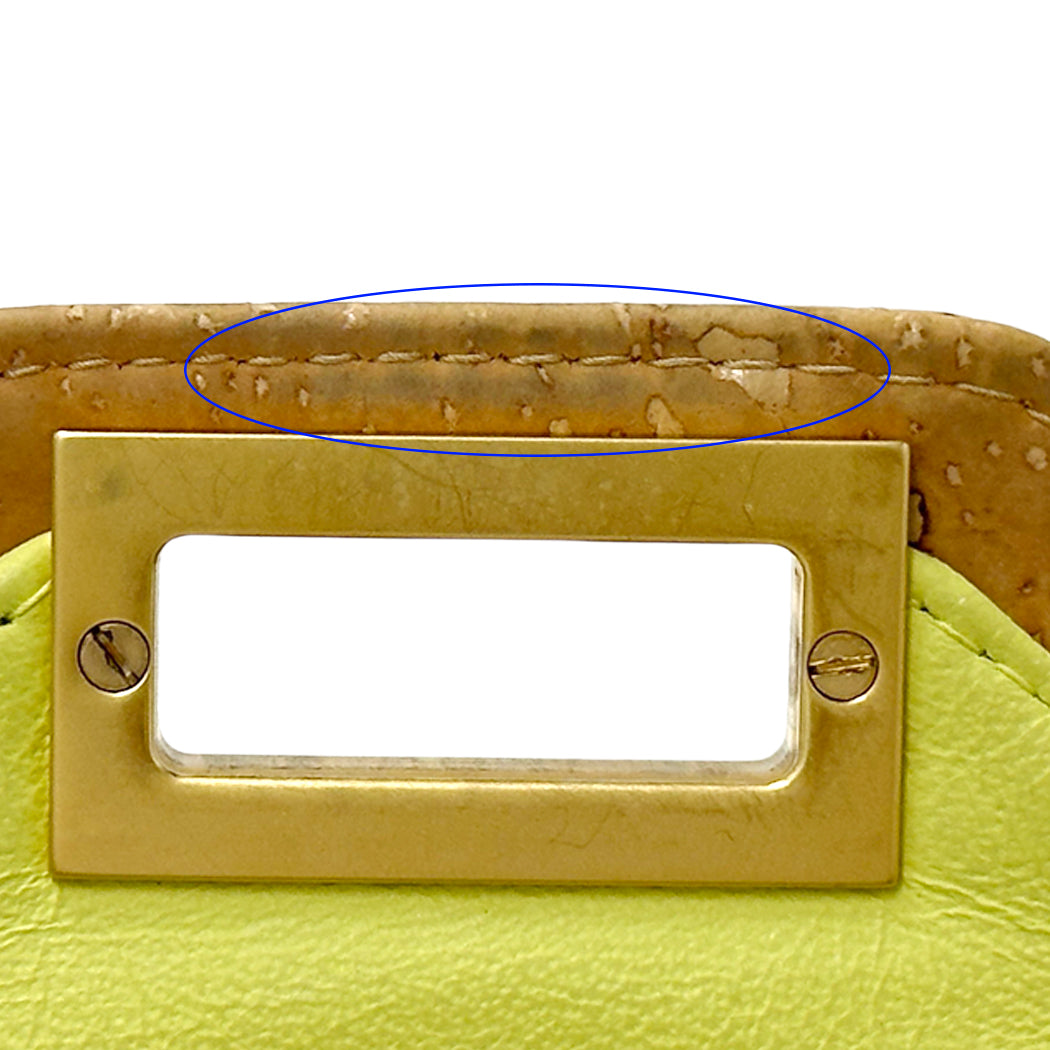 CHANEL シャネル ショルダーバッグ 2.55 シェブロン ベージュ ゴールド金具 コルク レザー レディース 希少 レア 【中古】