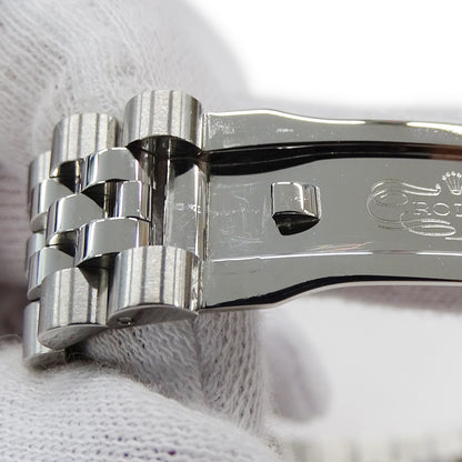 ROLEX ロレックス デイトジャスト 116234 M番 メンズ 腕時計 自動巻き AT ステンレス SS ホワイトゴールド WG ローマ 磨き済み 【中古】